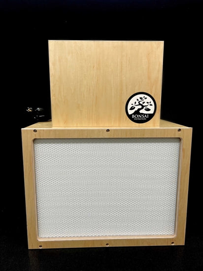 Bonsai 24"x18" Horizontal Laminar Flow Hood for Mycology Clear Finish